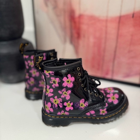 Dr. Martens Boots Kids Pansey 10c - Picture 10 of 10